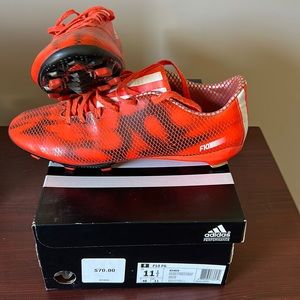 Adidas F10 FG Mens Soccer Cleats Size 11 1/2